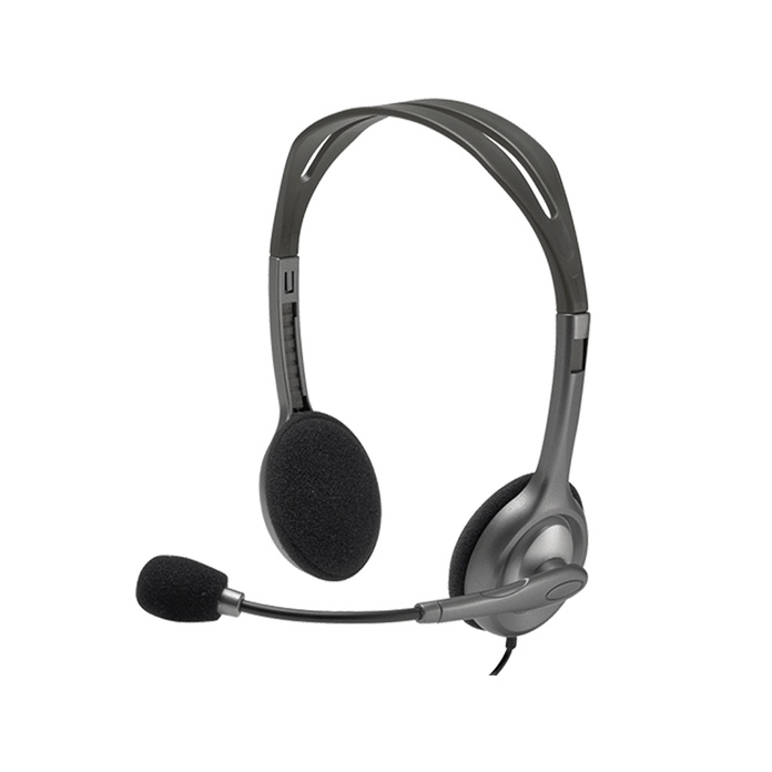 Tai nghe chụp tai Logitech H111  / H110 - Âm thanh nổi - BH 12T
