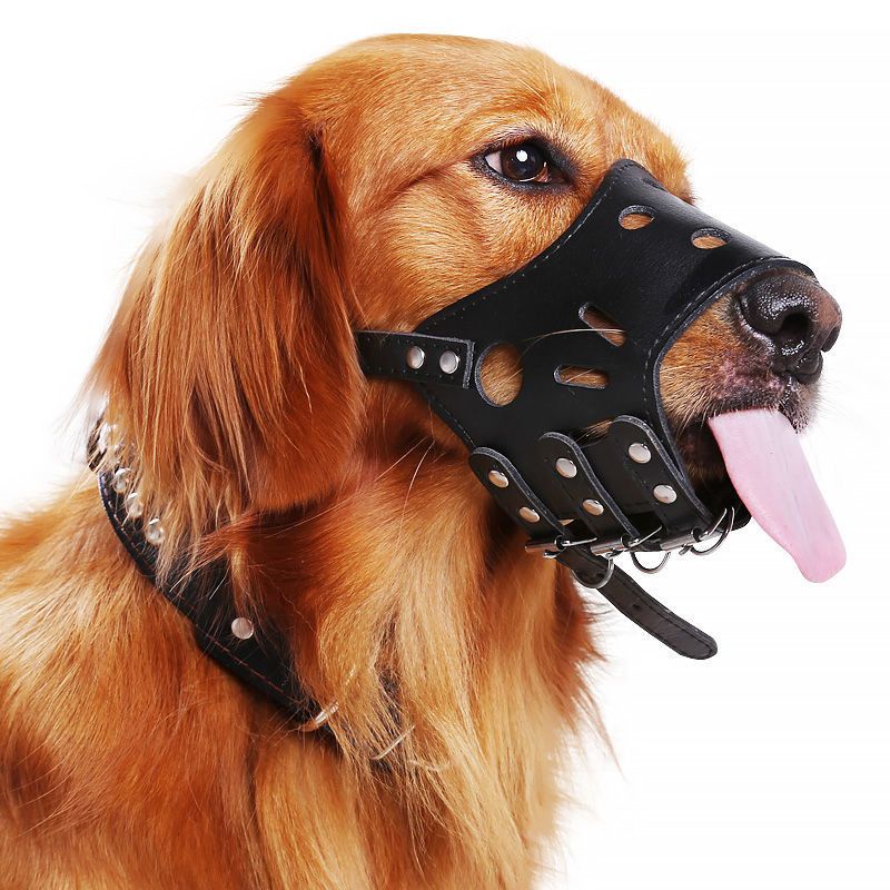 Rọ Mõm Chó, Rọ Mõm Cho Chó Bằng Da PU