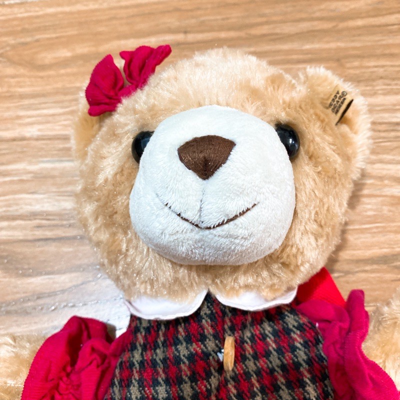 Balo gấu teddy mặc đầm bé gái
