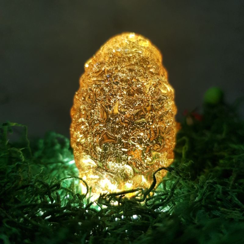 Vật Phẩm Phật Giáo, Pháp Bảo Phật Giáo, Vật Phẩm Tâm Linh - Leklai Keaw( Naga Egg), Vàng