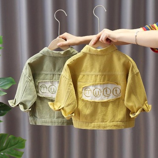 Áo Khoác bé trai,Áo khoác Jean Phong Cách Hàn Quốc Dễ Thương Cho Bé Trai
