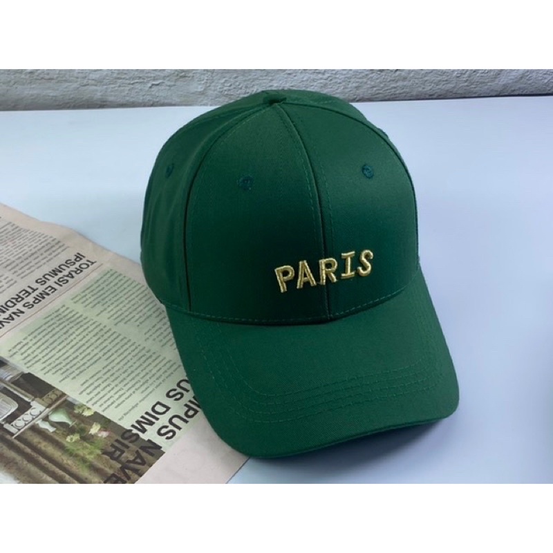 Nón lưỡi chai, nón kết nam nữ thêu chữ Paris thời trang, phong cách