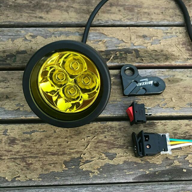 Chụp lens vàng cho đèn L4X - L6x - các loại đèn tròn