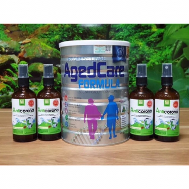 Nước rửa tay khô Anticorona hương xả chanh -100ml