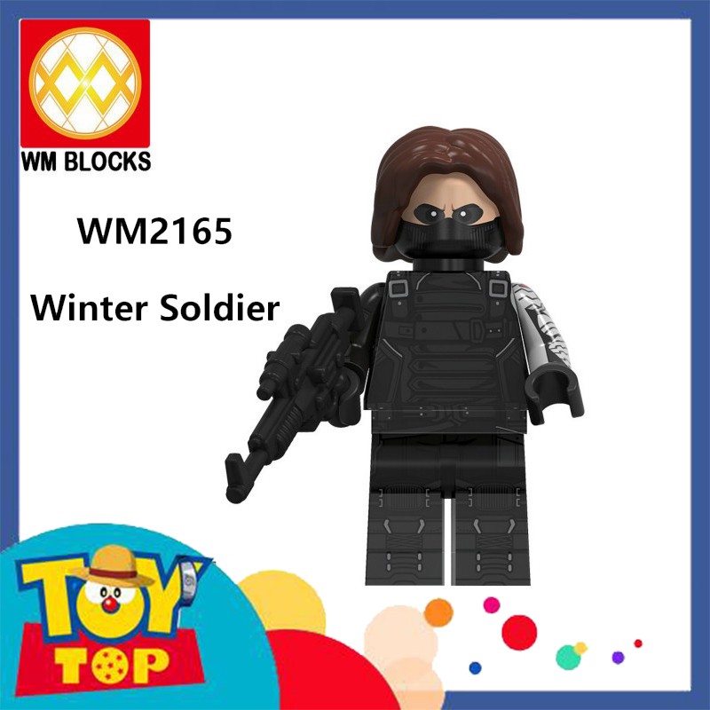 [Một con] ghép Marvel MCU Falcon Winter Soldier Minifigures các mẫu Zemo , John Walker , New Captain .. WM6117