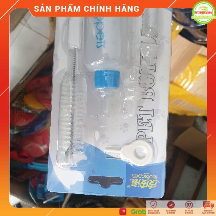 Bộ Bình Sữa Cho Chó Mèo  FREESHIP  Taotaopets 5 Núm 60ml