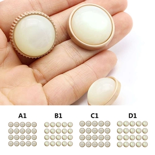 Set 20 Cúc Áo Ngọc Trai Giả Xinh Xắn 15mm 20mm