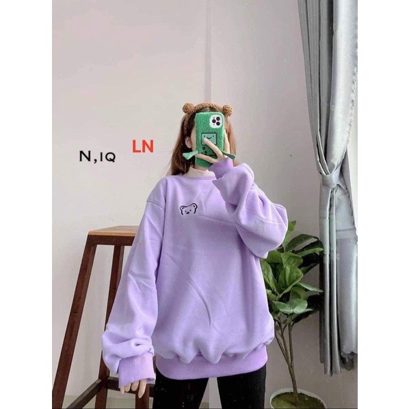 Áo nỉ bo gấu en jog LN11