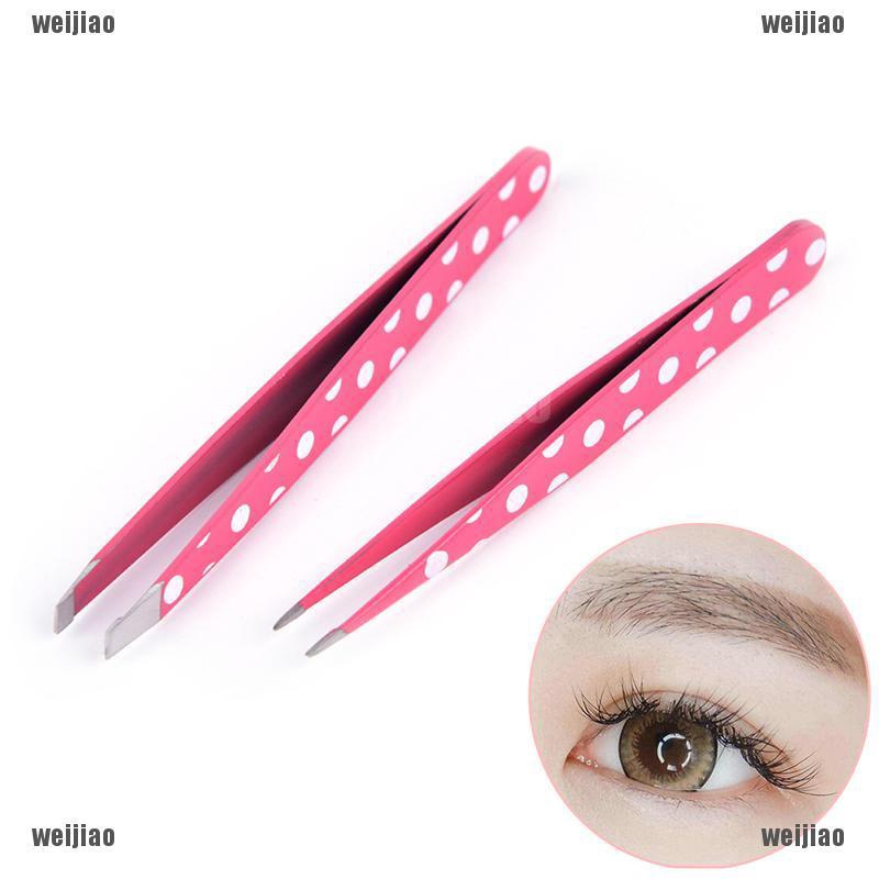 (hàng Mới Về) Bộ 2 Nhíp Nhổ Lông Mày Weijiao | BigBuy360 - bigbuy360.vn