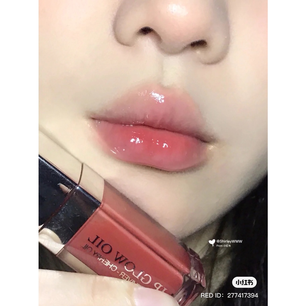 Son Dưỡng Dior Addict Lip Glow Oil Màu 012 Rosewood, 020 Mahogany