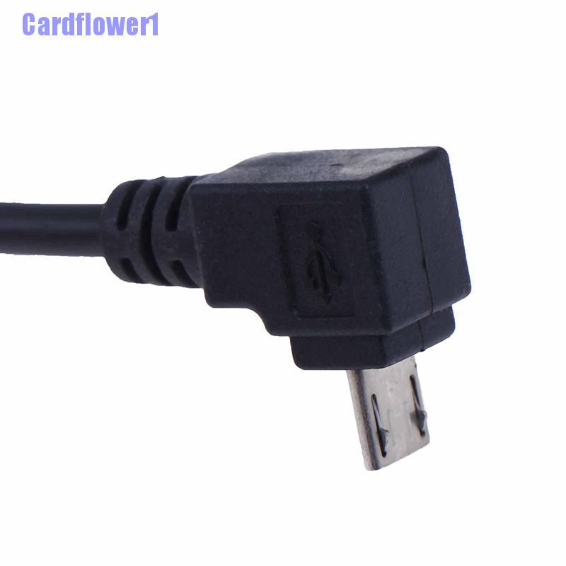 Dây Cáp Chuyển Đổi Micro Usb Sang Mini Usb 90 Độ Chuyên Dụng