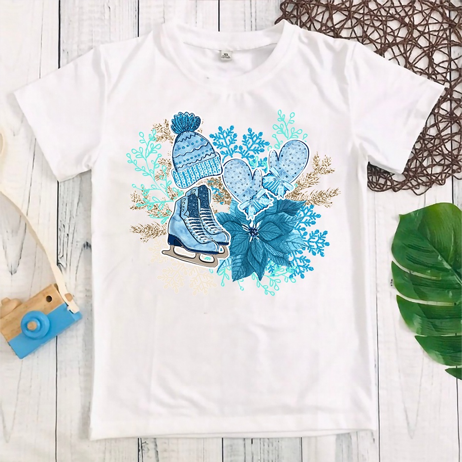 Áo thun nam nữ tay lỡ vải cotton form rộng màu trắng Hạ Băng Designs - Winter