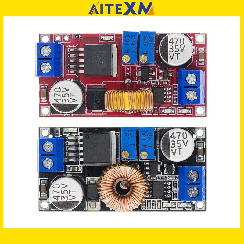 Mô Đun Hạ Áp Sạc Pin Lithium Từ 5A DC Sang DC CC CV XL4015 Chuyên Dụng