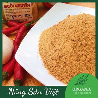 Muối tôm đặc sản tây ninh loại 1 muối tôm thơm ngon chấm là mê ngay 500g - 04100021