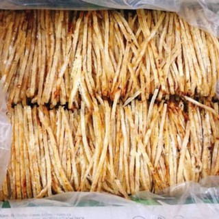 KHÔ CÁ THIỀU CẮT SỢI ( lon pet kèm tương ớt )