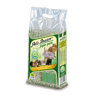 cát giấy pet's dream paper pure 10L (3.8kg) dành cho hamster/nhím/sóc/...