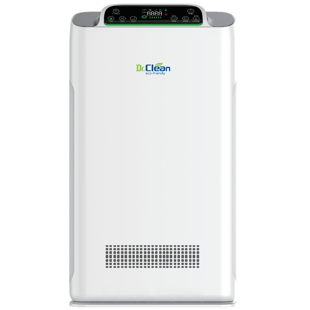 Máy lọc không khí Dr-Clean DAP68 - 7 lớp lọc, diệt khuẩn, khử mùi, màu trắng