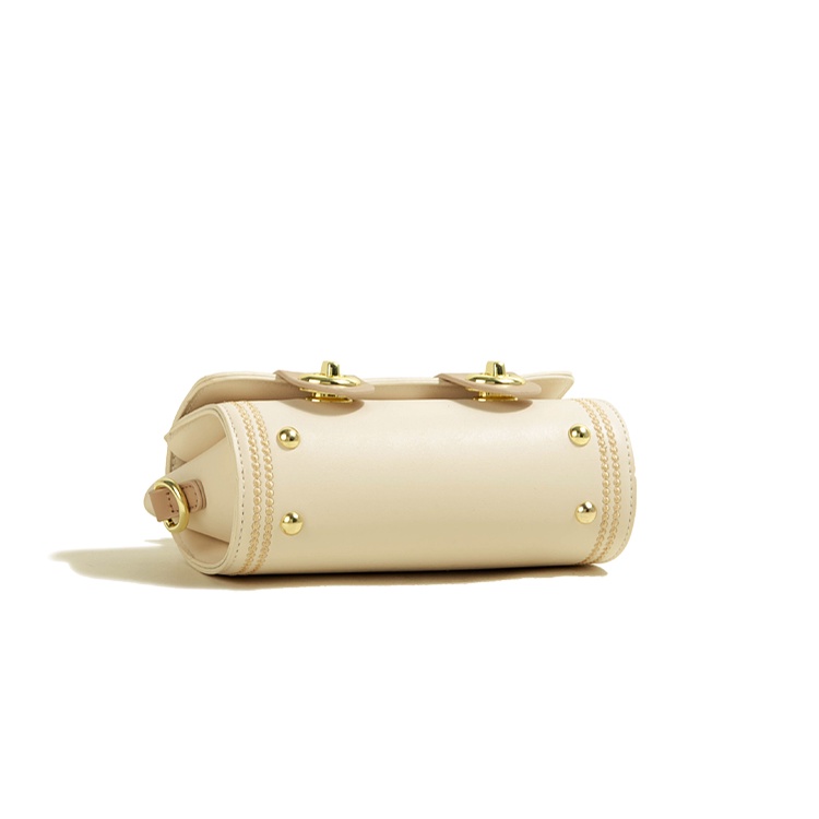 🌸Hàng Order🌸 Túi Xách Muzi&kai Chính Hãng Da Trơn Nắp Gập Gài Quai Đeo Kèm Móc Trang Trí Sang Chảnh Nữ Tính 🌸 Quảng Châu