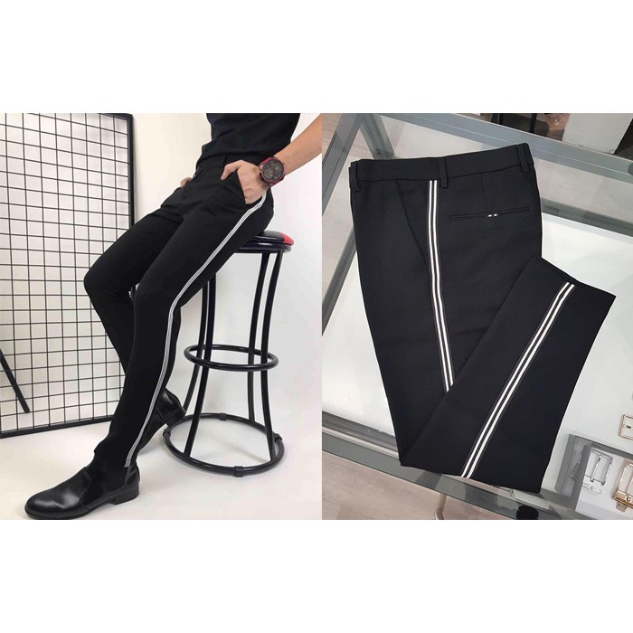 Quần âu nam dáng lửng , ống côn phong cách trẻ trung | BigBuy360 - bigbuy360.vn