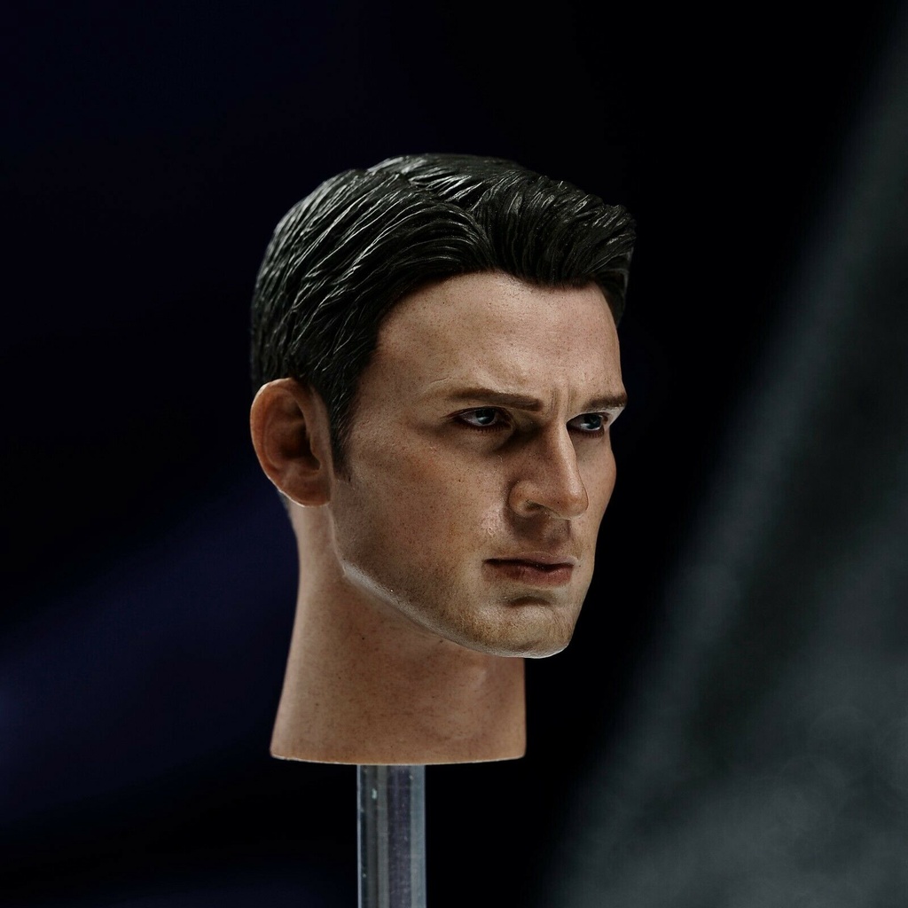 Mô hình đầu nhân vật Chris Evans tỉ lệ 1/6 12"