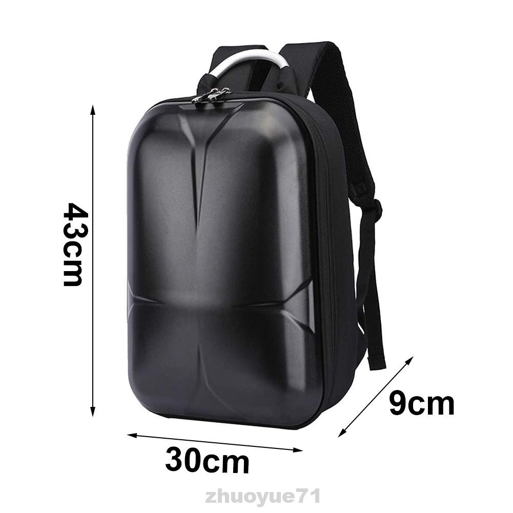 Storage Bag Dustproof Protective Travel Portable Adjustable Strap Remote Controller Zipper Closure Black For Mavic 2