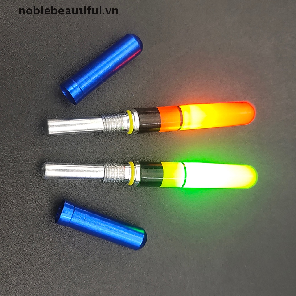 Set 2 Que Đèn LED Gắn Phao Nổi Làm Việc Câu Cá Ban Đêm