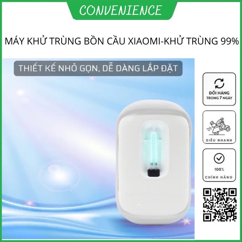 Máy Khử Trùng Bồn Cầu Xiaoda - Khử Khuẩn Bồn Cầu Bằng Tia UV Ozone Diệt Sạch Và Ngăn Chặn Vi Khuẩn 99.9%
