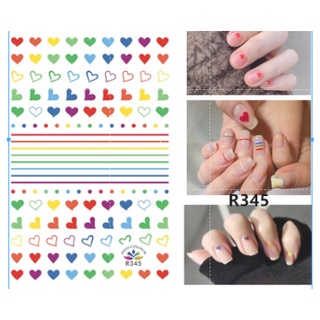 Sticker dán móng tay nhiều hình