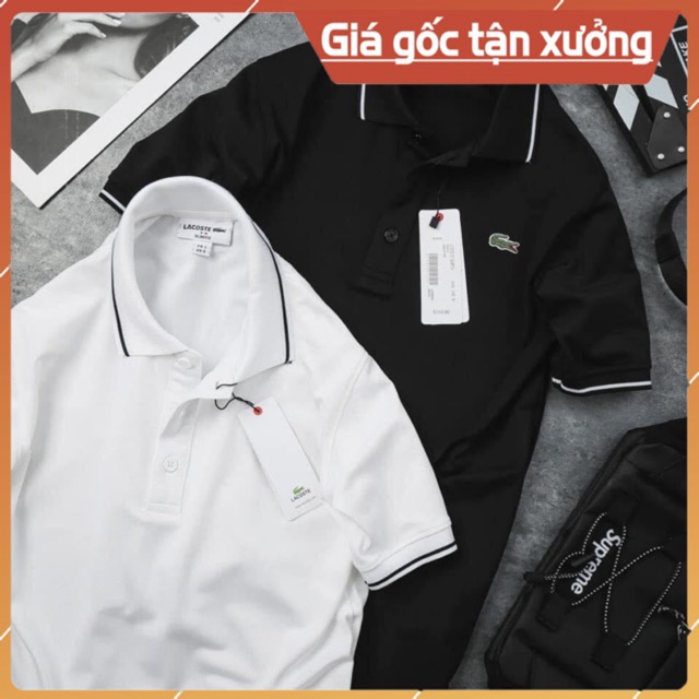 [ Hàng Xuất ] Áo Phông Nam Lacoste / Áo Thun Nam Cá Sấu Có Cổ ( A001 )