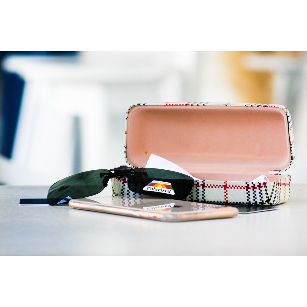 Mặt kính đen POLARIZED dành cho người cận