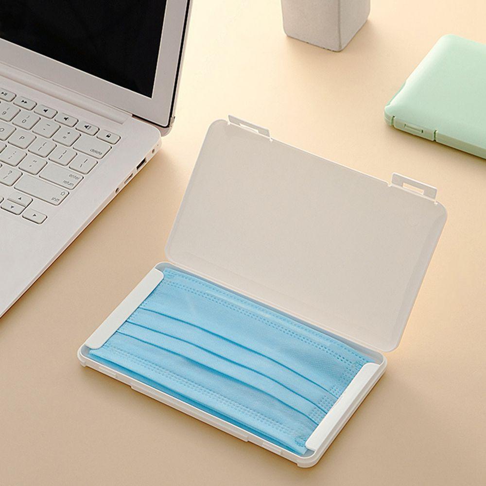 Hộp Đựng Khẩu Trang Hình Chữ Nhật Chống Bụi Sử Dụng 1 Lần Tiện Lợi Ốp