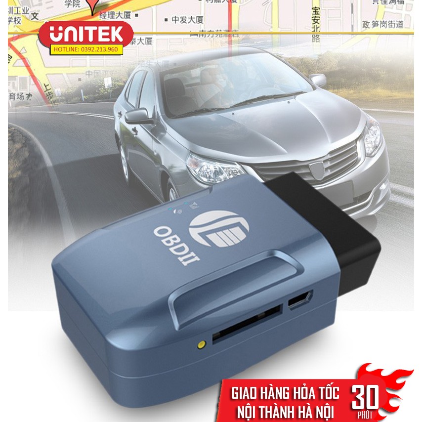 Thiết Bị Định Vị GPS Chống Trộm Cho Ô Tô Cổng OBDII Cao Cấp