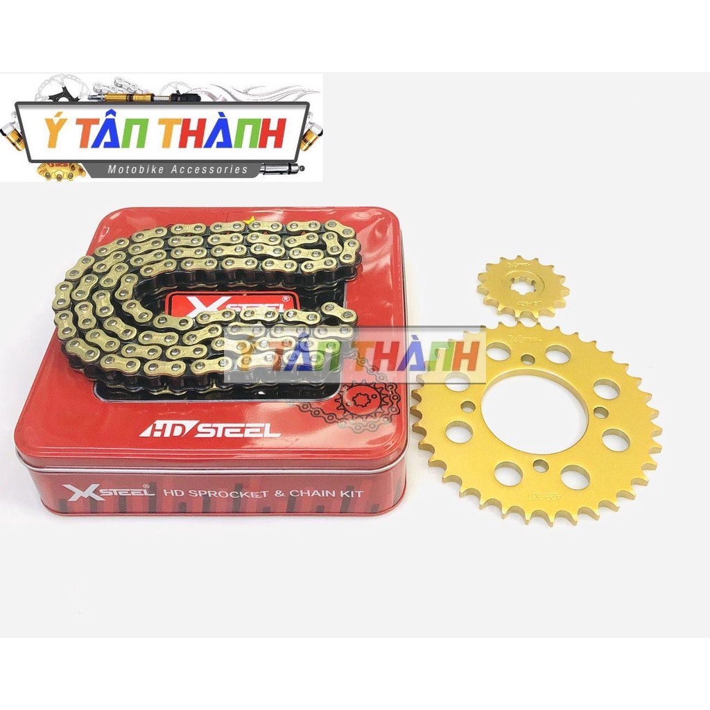 nhông sên đĩa X1R cho sirius MS 84