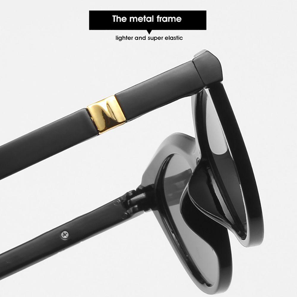 Kính Mát Mắt Mèo Chống Bức Xạ Phong Cách Hàn Quốc Cho Nam Nữ