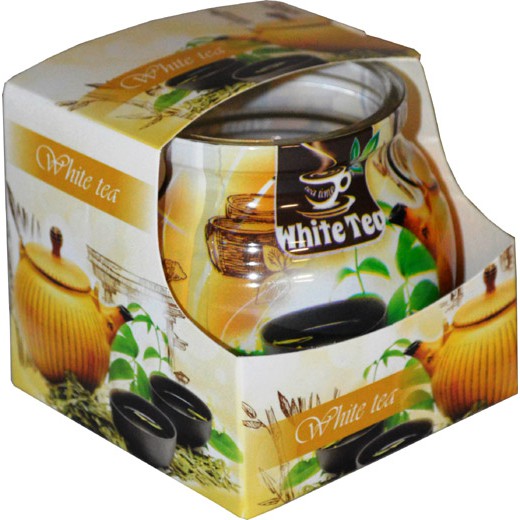 Ly nến thơm Admit ADM0114 White Tea 80g (Hương trà trắng)