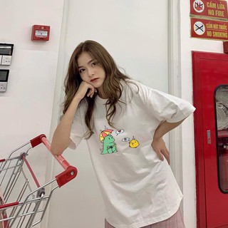 [FREESHIP ĐƠN TỪ 50K] Áo phông khủng long che ô gà con HARI0320