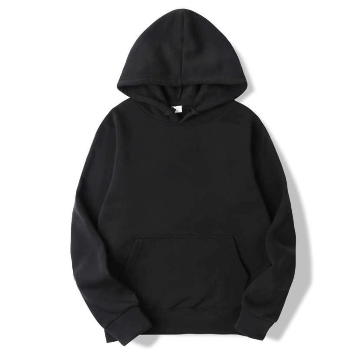 Áo Hoodie Trơn Nam Nữ Mặc Cặp Dáng Rộng Loại Đẹp Màu Đen Trắng HD101 | BigBuy360 - bigbuy360.vn