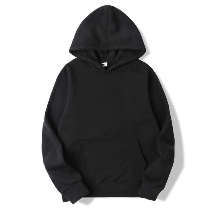 Áo Hoodie Trơn Nam Nữ Mặc Cặp Dáng Rộng Loại Đẹp Màu Đen Trắng HD101