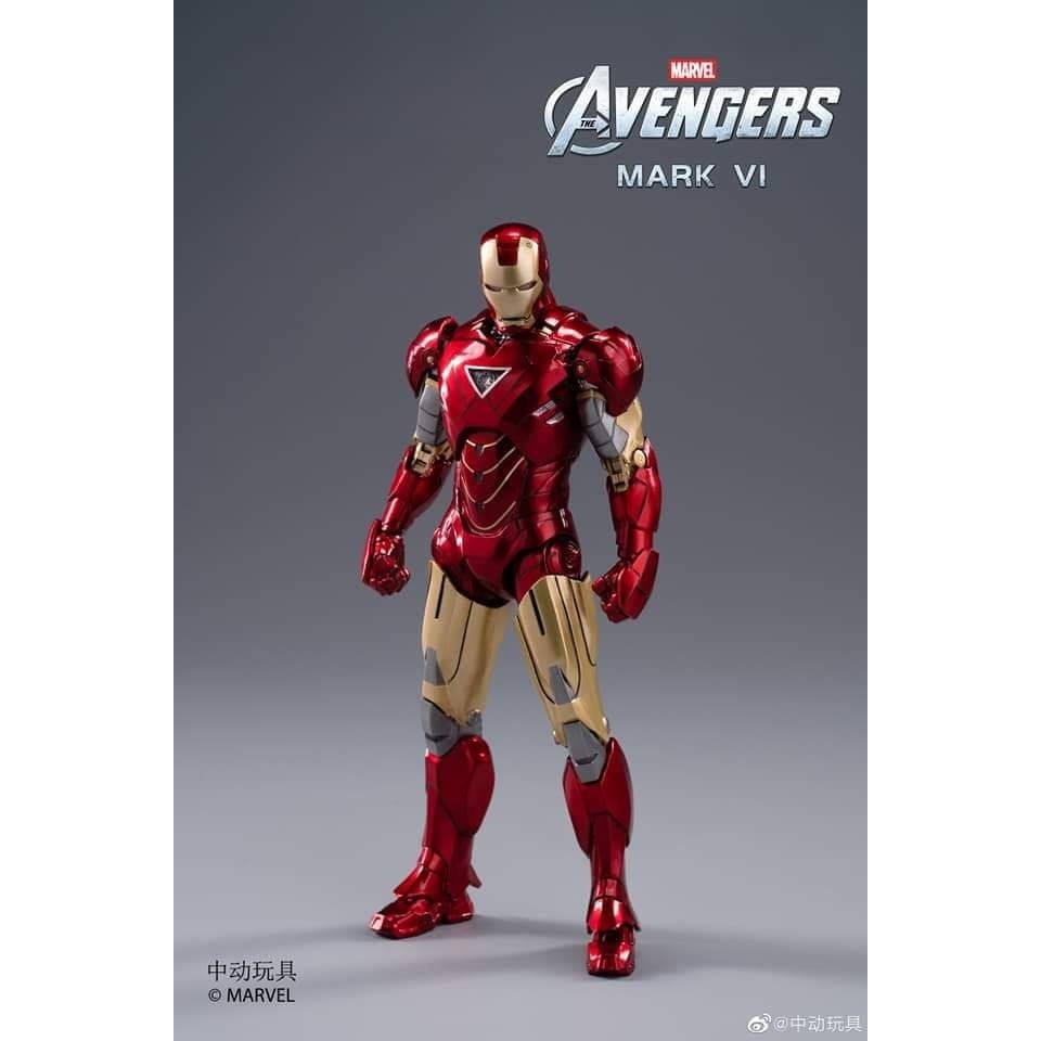Mô Hình Người Sắt ZD Toys Iron Man Mark VI  Sacle 1:10