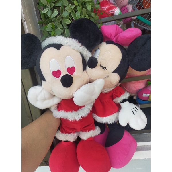 Cặp gấu bông siêu phẩm Mickey - Minnie Noel☃️🌲🍃