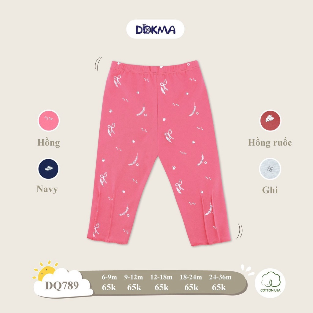 Quần leggings họa tiết - Dokma - BEON KIDS