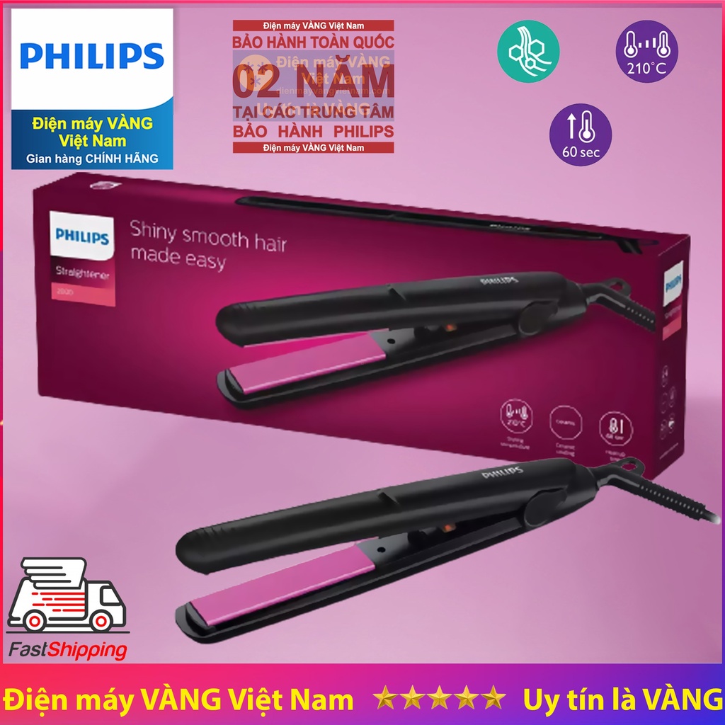 Máy ép tóc Philips HP8401 - tạo kiểu tóc tại nhà nhanh chóng và thuận tiện