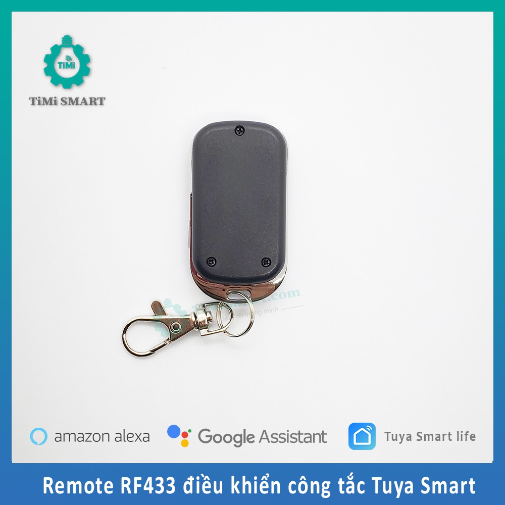 Tay điều Khiển RF 433 Mhz sử dụng cho công tắc Tuya và Sonoff 4 nút