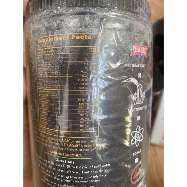 Re-Lyte® Pre-Workout 450g 03/24