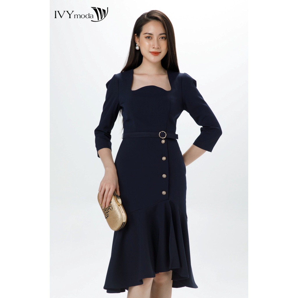 Đầm đuôi cá dáng dài IVY moda MS 48M7088 hover