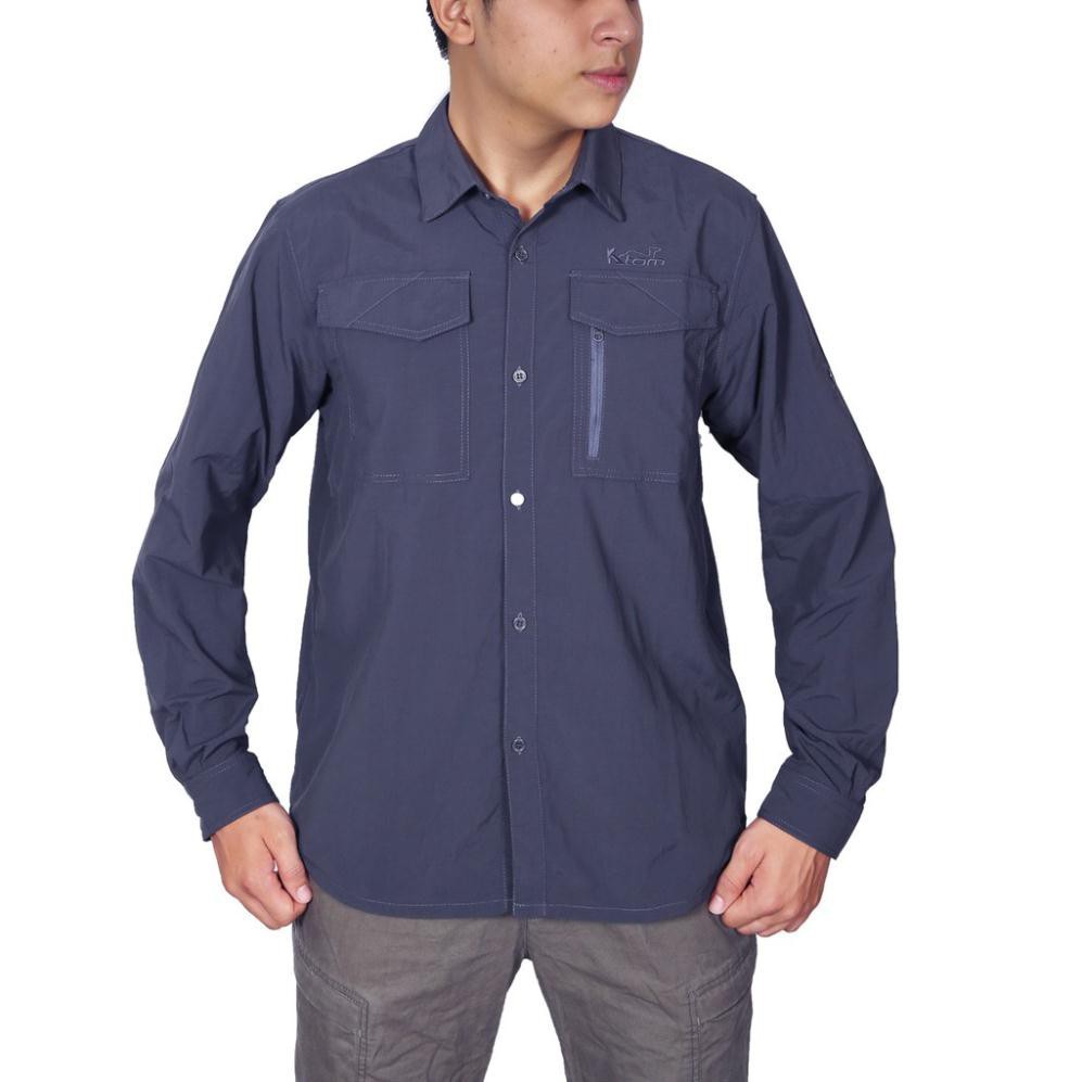 Aó sơ mi nam KTOM K85 có chỉ số chống nắng UPF50+ - DÀNH ĐI PHƯỢT, CHƠI THỂ THAO DÃ NGOẠI