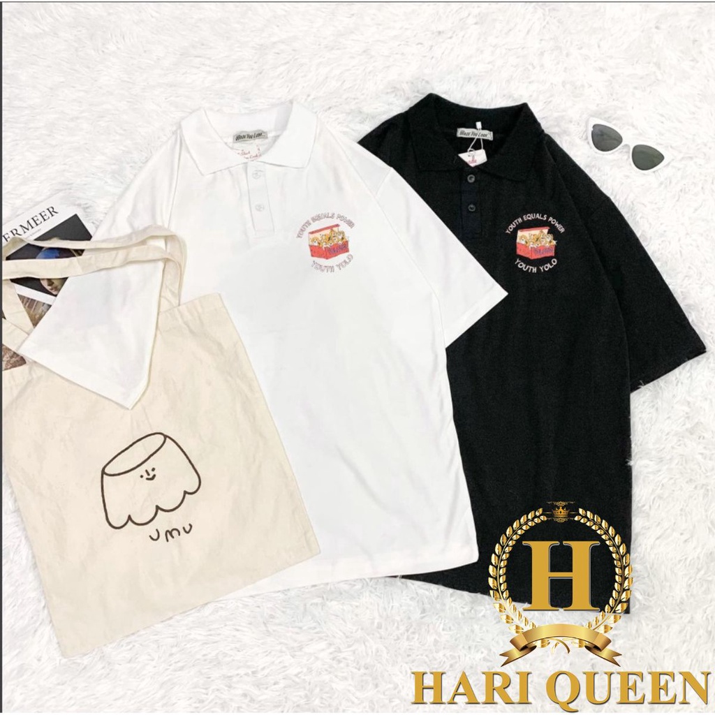 Áo polo hộp quà HARIQUEEN