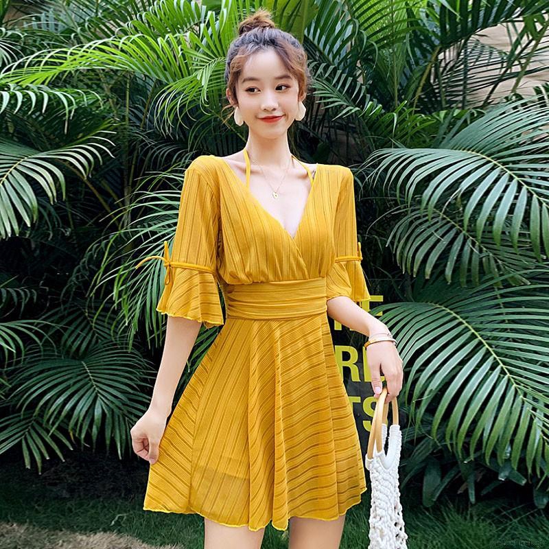 Áo tắm một mảnh phong cách Hàn Quốc quyến rũ dành cho nữ | BigBuy360 - bigbuy360.vn