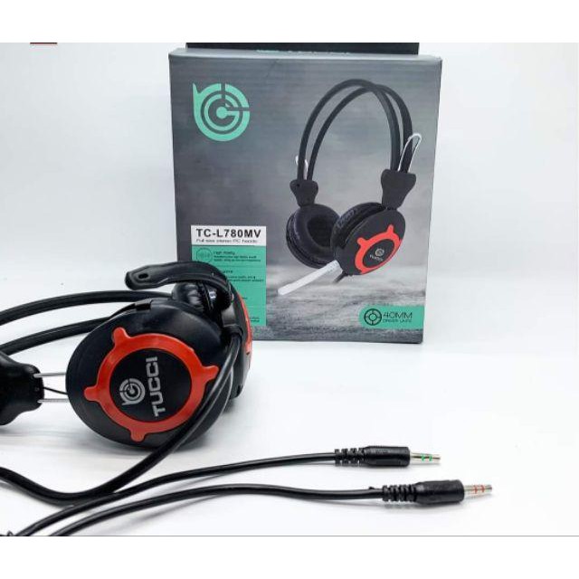 [ Giá siêu rẻ,chính hãng 100% ] Tai Nghe chụp Máy Tính TUCCI L780  - Headphone có Mic Để Học online , chơi game.