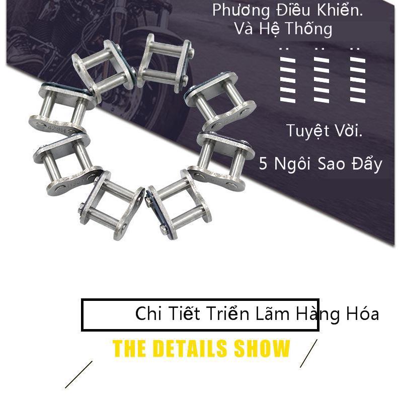 Dây sên xe máy khóa dạng xích